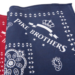 Pike Brothers1947 Logo Bandana BlueScarfBritish Parts Lucerne