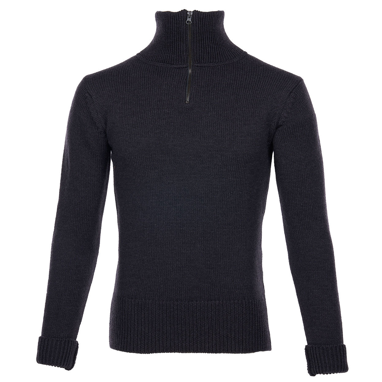 Pike Brothers1948 Troyer knitted sweater anthracitePulloverBritish Parts Lucerne