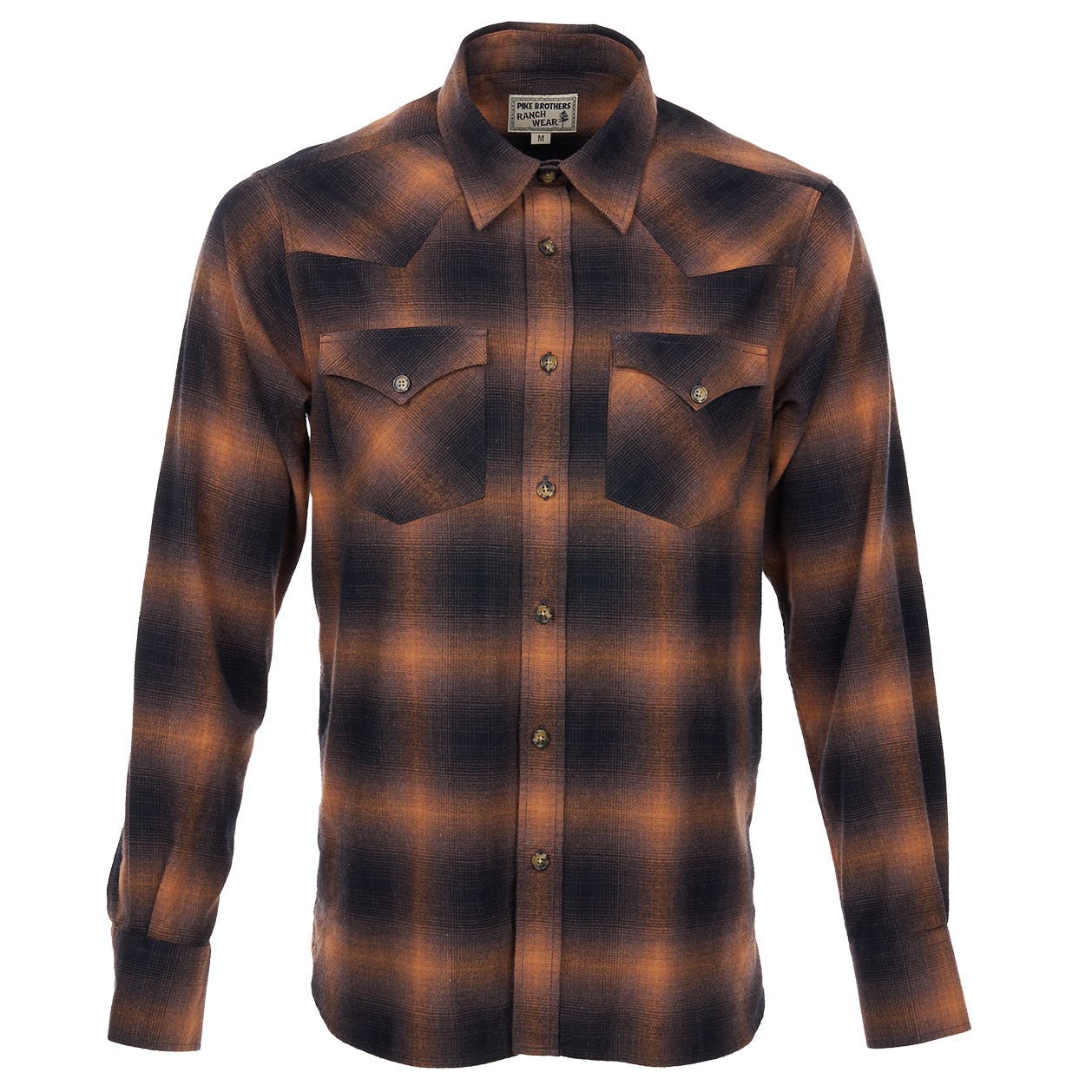 Pike Brothers1952 Rider Shirt Nashville brownShirtBritish Parts Lucerne