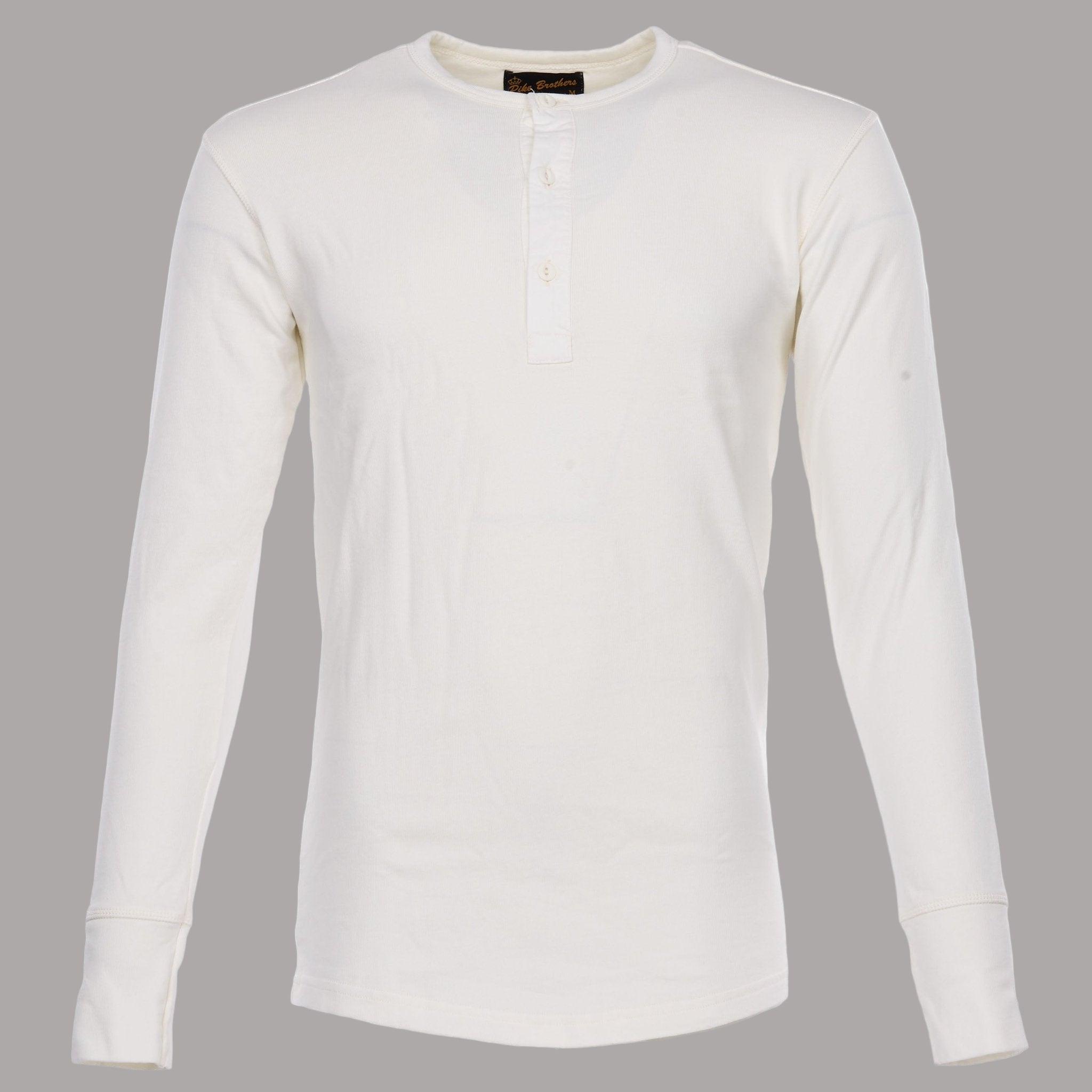 Pike Brothers1954 Utility Shirt Long Sleeve ecruHenleyBritish Parts Lucerne