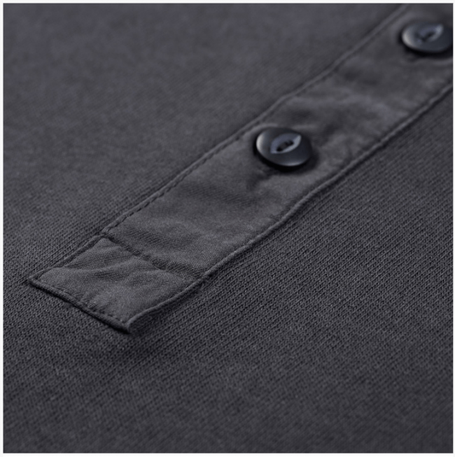 Pike Brothers1954 Utility Shirt Long Sleeve faded blackHenleyBritish Parts Lucerne