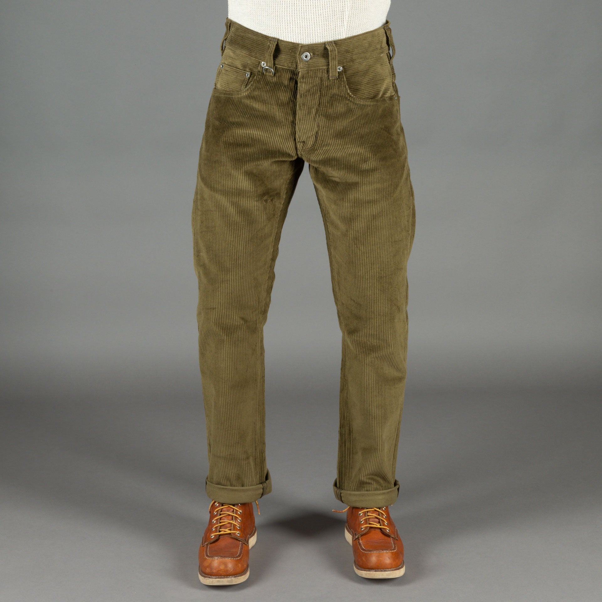 Pike Brothers1958 Roamer Pant Olive CordPantsBritish Parts Lucerne