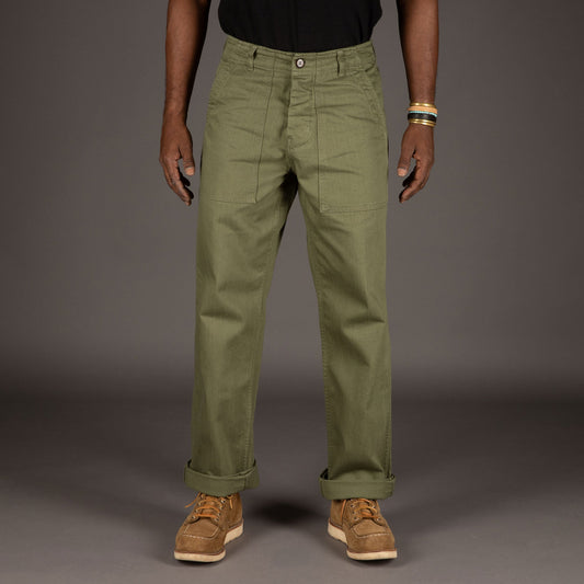 Pike Brothers1962 OG - 107 Pant olivePantsBritish Parts Lucerne