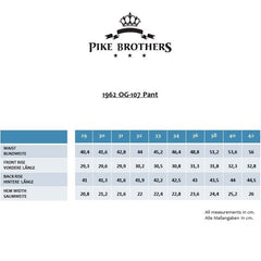 Pike Brothers1962 OG - 107 Pant olivePantsBritish Parts Lucerne