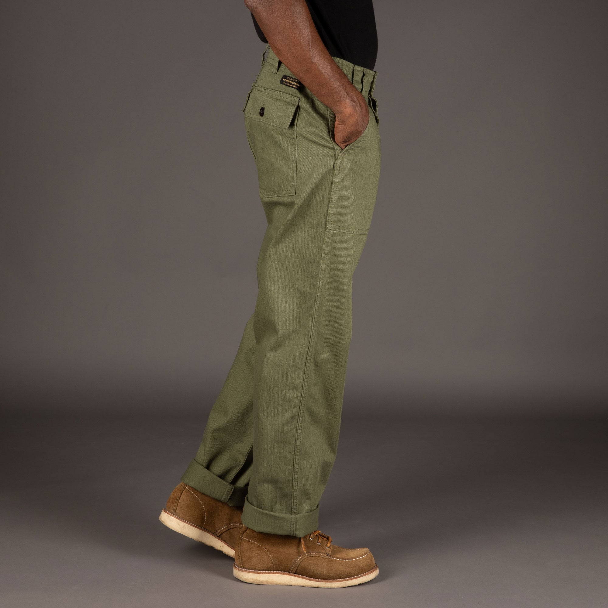 Pike Brothers1962 OG - 107 Pant olivePantsBritish Parts Lucerne