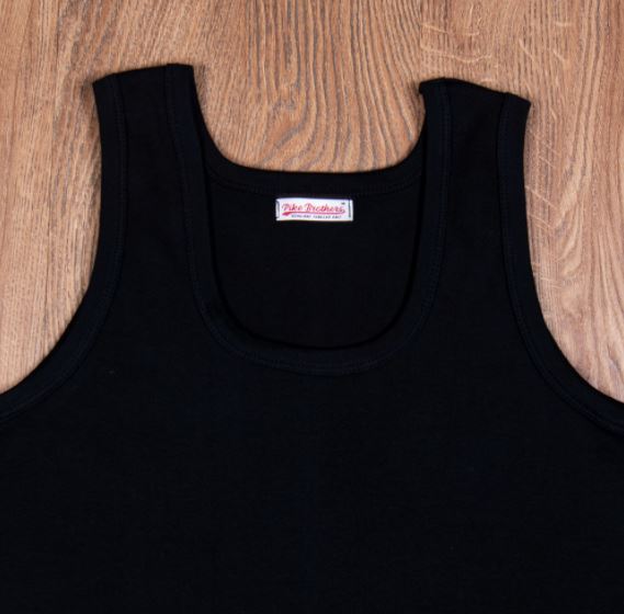 Pike Brothers1965 Tank Top Double Set blackTank TopBritish Parts Lucerne