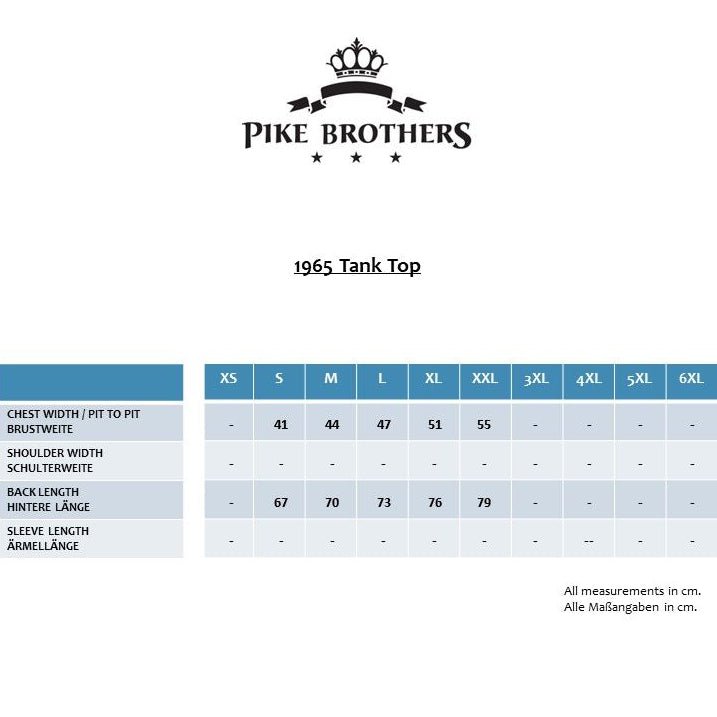 Pike Brothers1965 Tank Top Double Set whiteTank TopBritish Parts Lucerne