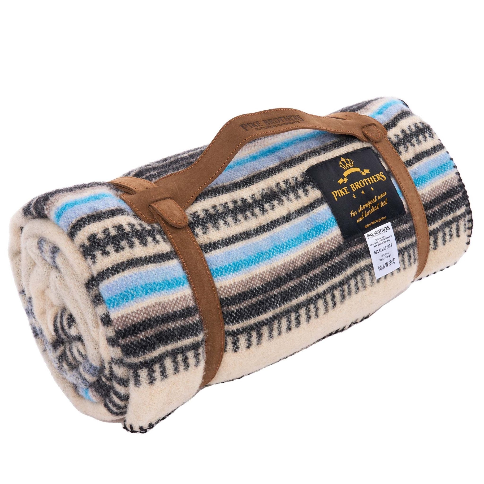 Pike Brothers1969 Chimayo blanket blueBlanketsBritish Parts Lucerne