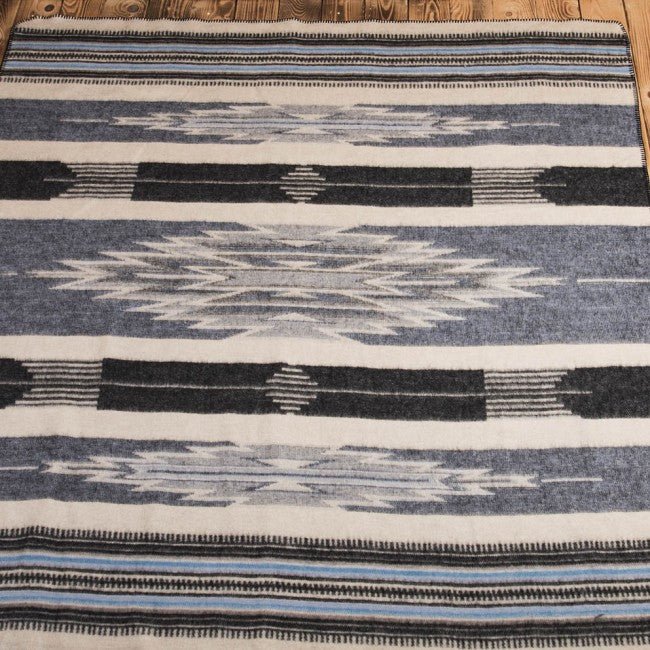 Pike Brothers1969 Chimayo blanket blueBlanketsBritish Parts Lucerne