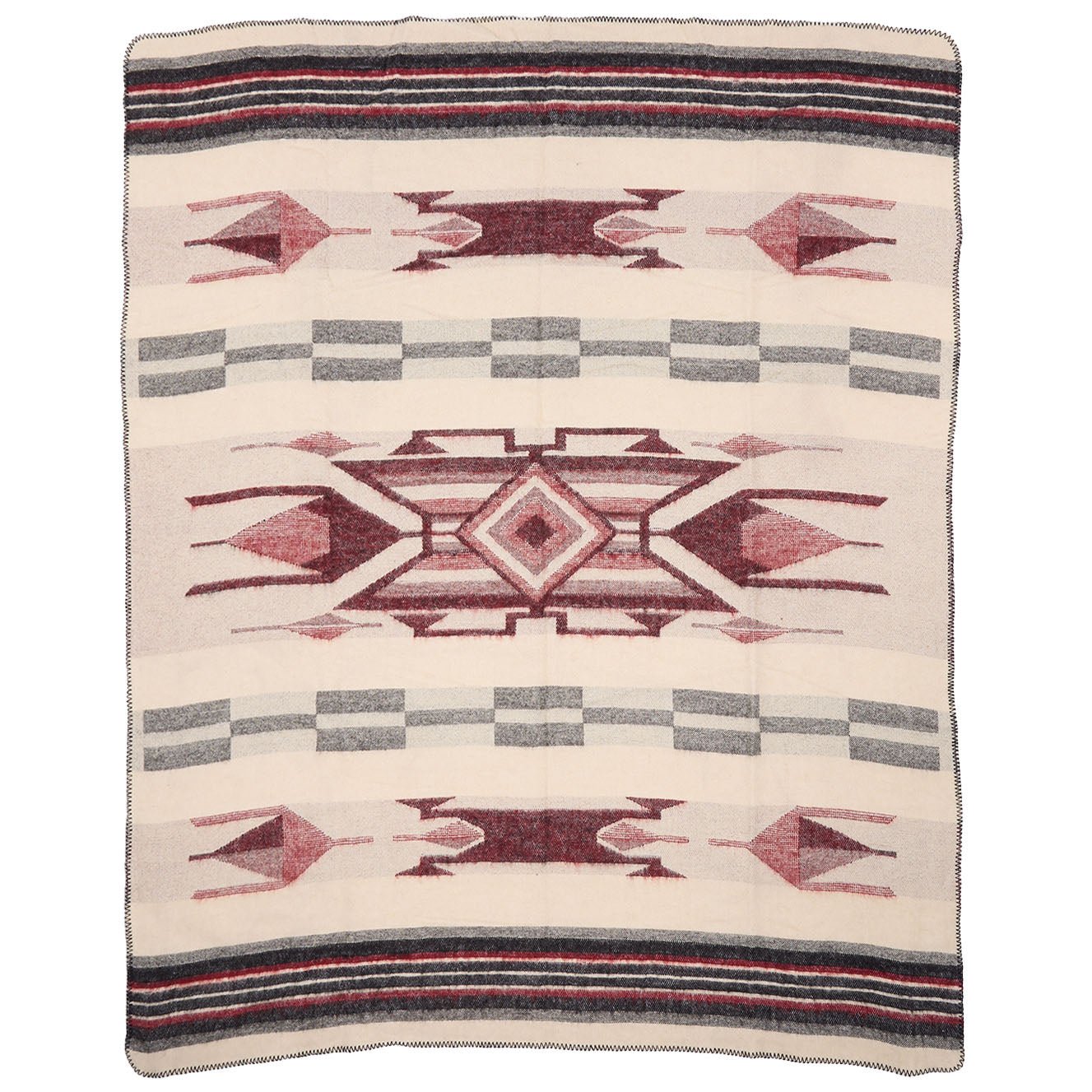 Pike Brothers1969 Chimayo blanket redBritish Parts Lucerne