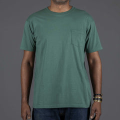 Pike Brothers1971 Pocket Tee Baja greenHenleyBritish Parts Lucerne