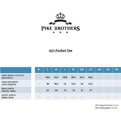 Pike Brothers1971 Pocket Tee Baja yellowHenleyBritish Parts Lucerne