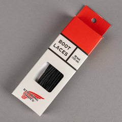Red Wing Shoes122cm Taslan shoe laces black (6 - 7 pairs of eyelets)British Parts Lucerne