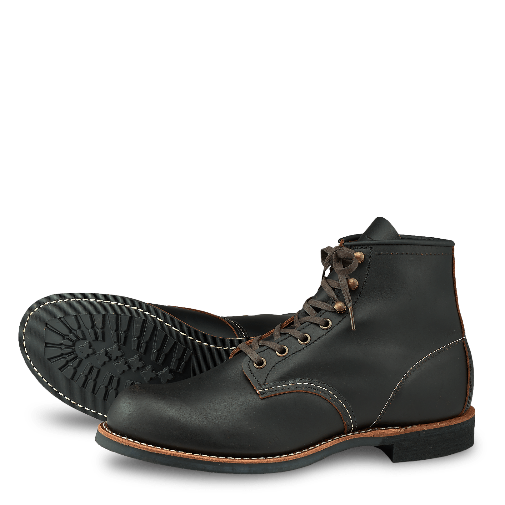 Red Wing ShoesBlacksmith 3345 Black Prairie LeatherShoesBritish Parts Lucerne