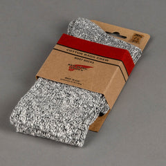 Red Wing ShoesCotton Rag socks black whiteSocksBritish Parts Lucerne