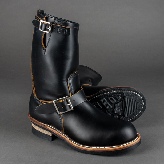 Red Wing ShoesEngineer Boot 2966 Black KlondikeShoesBritish Parts Lucerne