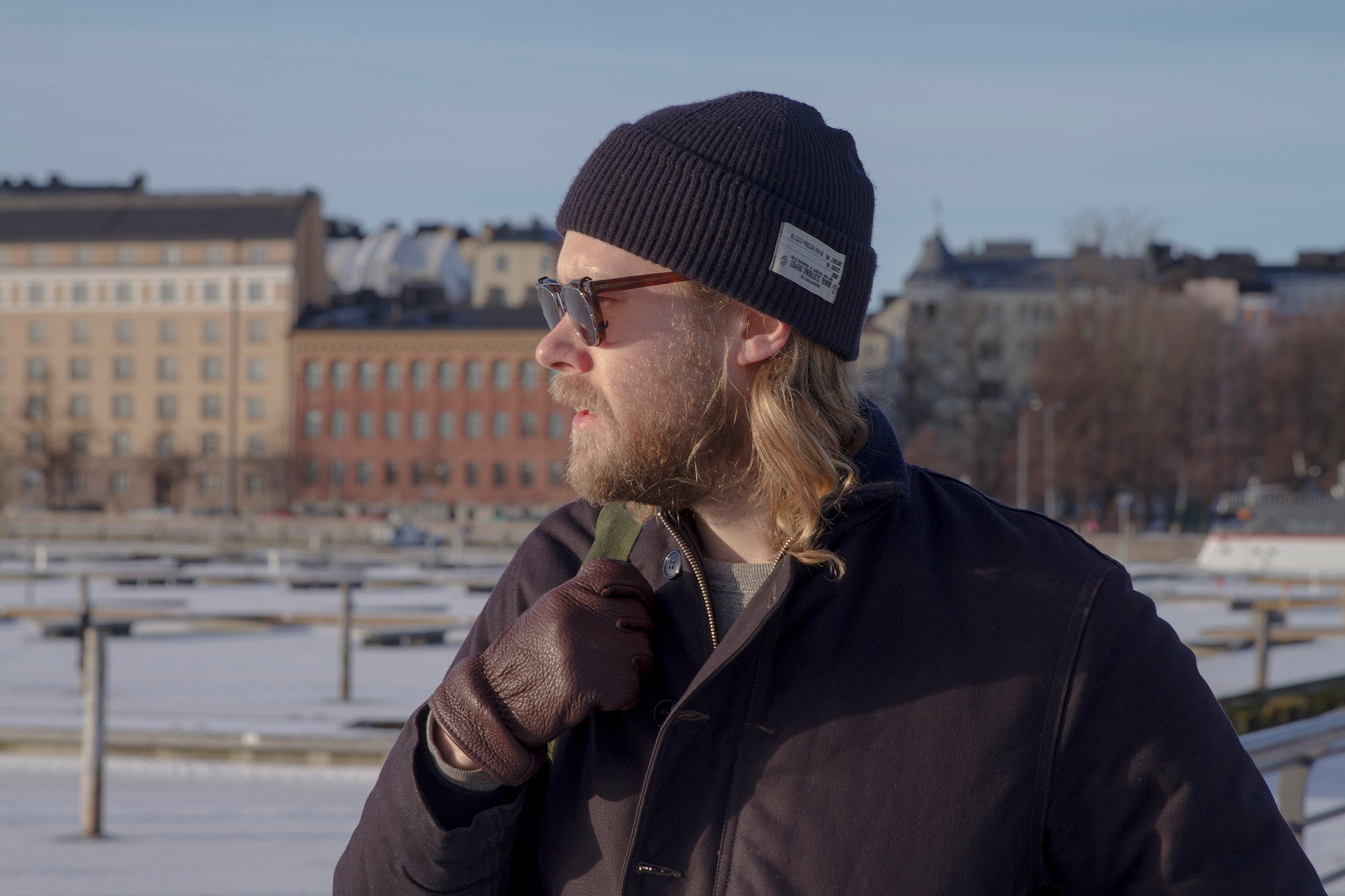 Red Wing ShoesLined leather gloves brownGlovesBritish Parts Lucerne