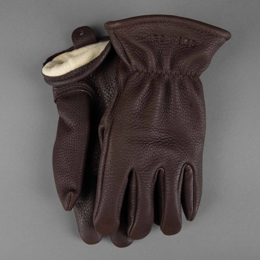 Red Wing ShoesLined leather gloves brownGlovesBritish Parts Lucerne