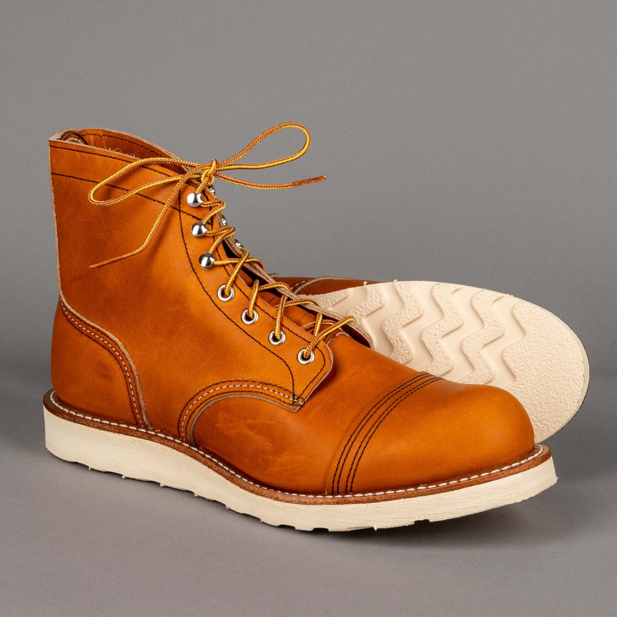 Red Wing Shoes Iron Ranger 8089 Traction Tred Oro Legacy Men's Shoes British Parts Luzern