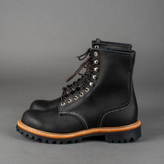 Red Wing ShoesLogger 4501 Black Oil Slick Leather Men's ShoesShoesBritish Parts Lucerne