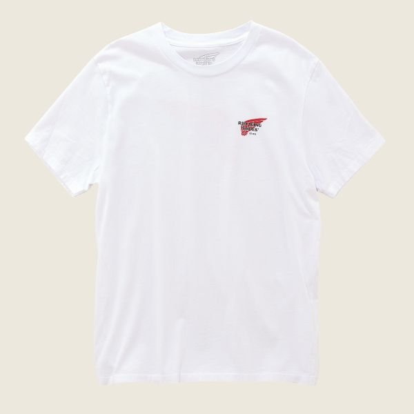 Red Wing ShoesLogo T-Shirt whiteT-ShirtBritish Parts Lucerne
