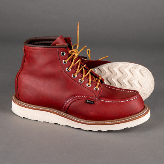 Red Wing ShoesMoc Toe 8864 Gore Tex Oro Russet Waterproof Leather Men's ShoesShoesBritish Parts Luzern