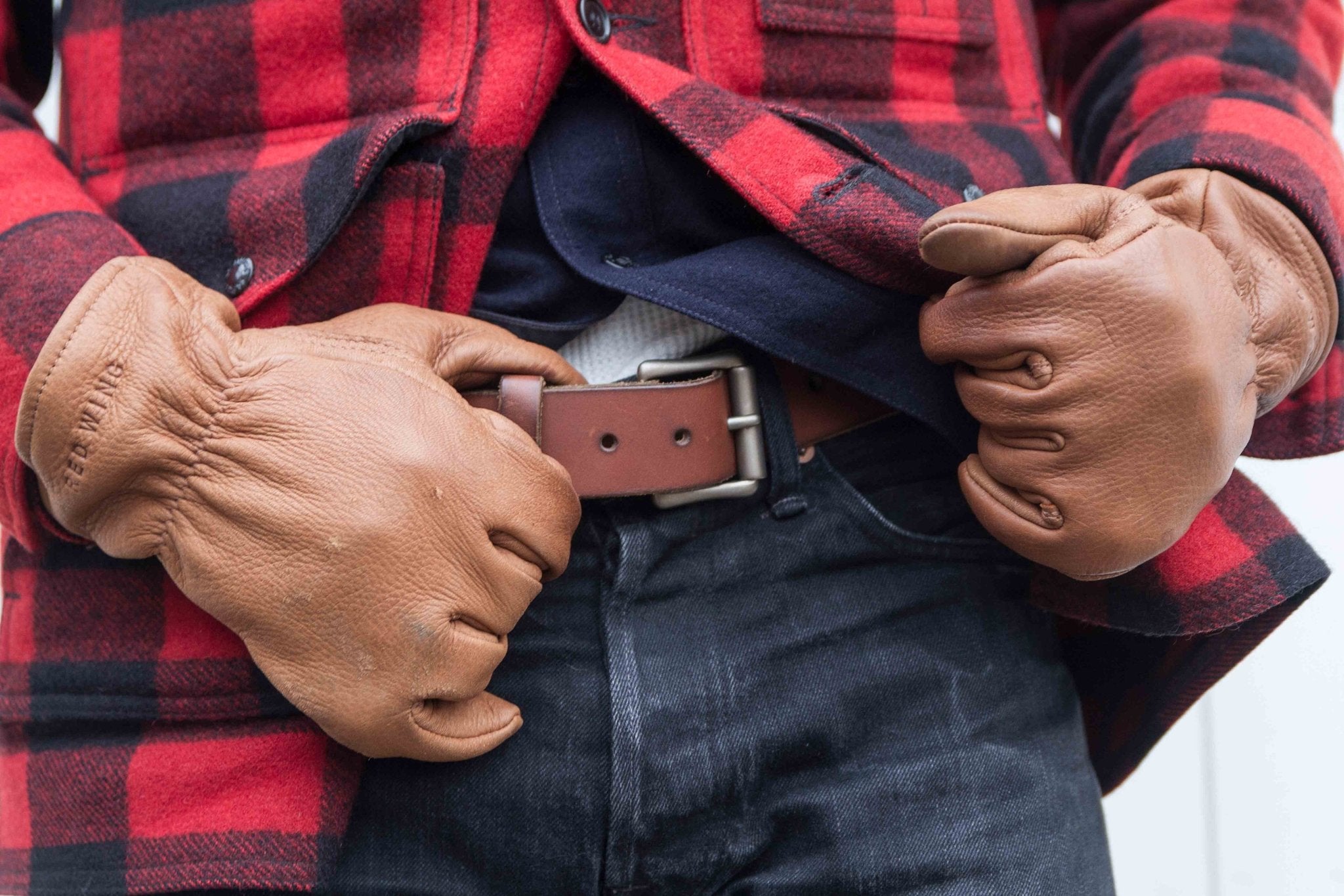 Red Wing ShoesOro Pioneer leather beltBeltBritish Parts Lucerne