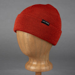 Red Wing ShoesShaniko Wool knitted hat RustCapBritish Parts Lucerne