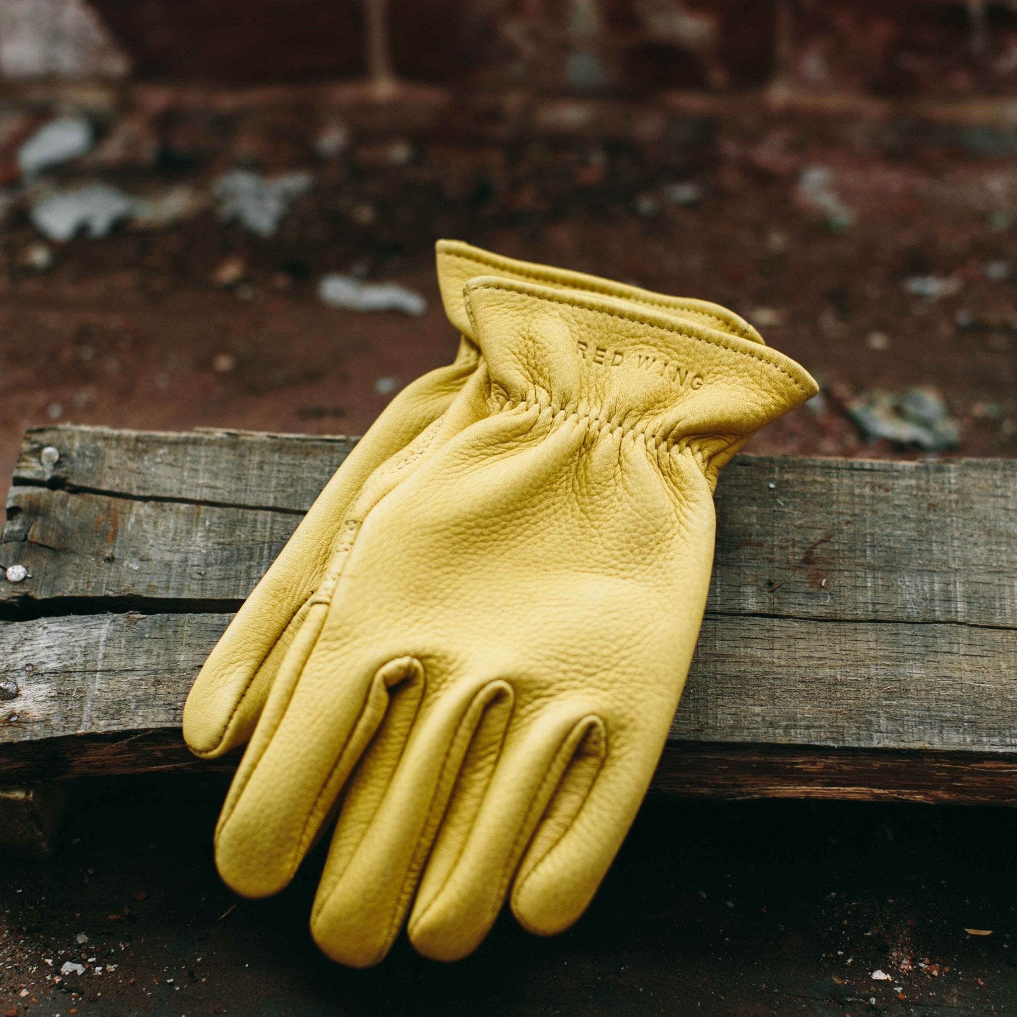 Red Wing ShoesLined leather gloves yellowGlovesBritish Parts Lucerne