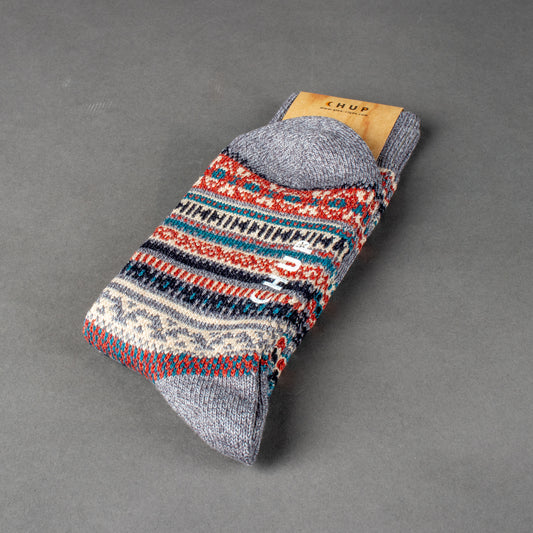 RIO COLORADO Cotton Socks - Coin Grey