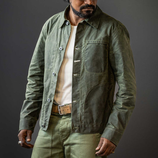 Rogue TerritorySupply Jacket Olive WaxedJacketsBritish Parts Lucerne