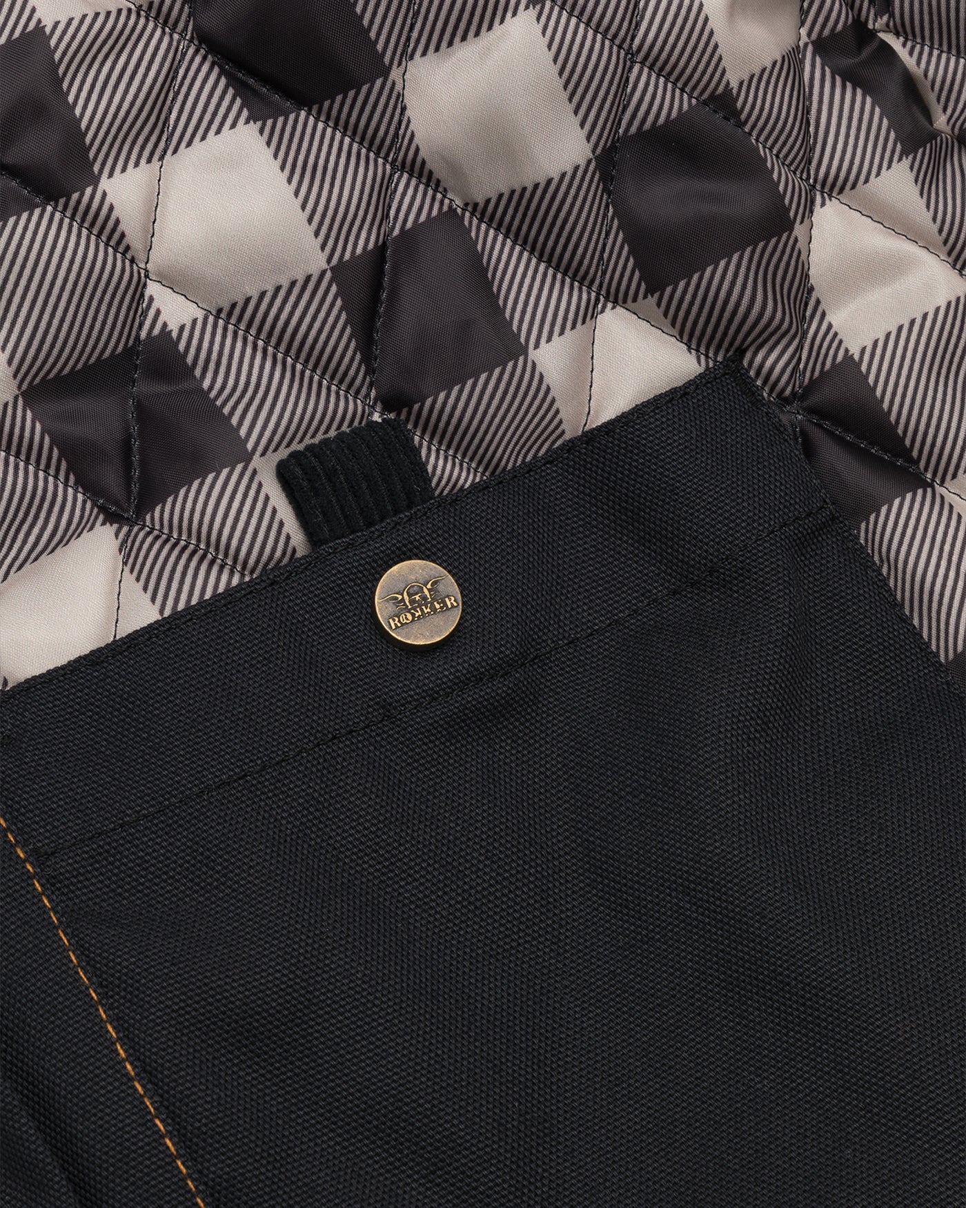 RokkerCanvas Motorcycle Jacket BlackMotorcycle JacketBritish Parts Lucerne