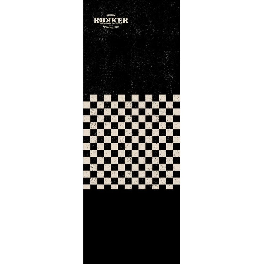 RokkerFleece Smocking Check BlackBritish Parts Lucerne