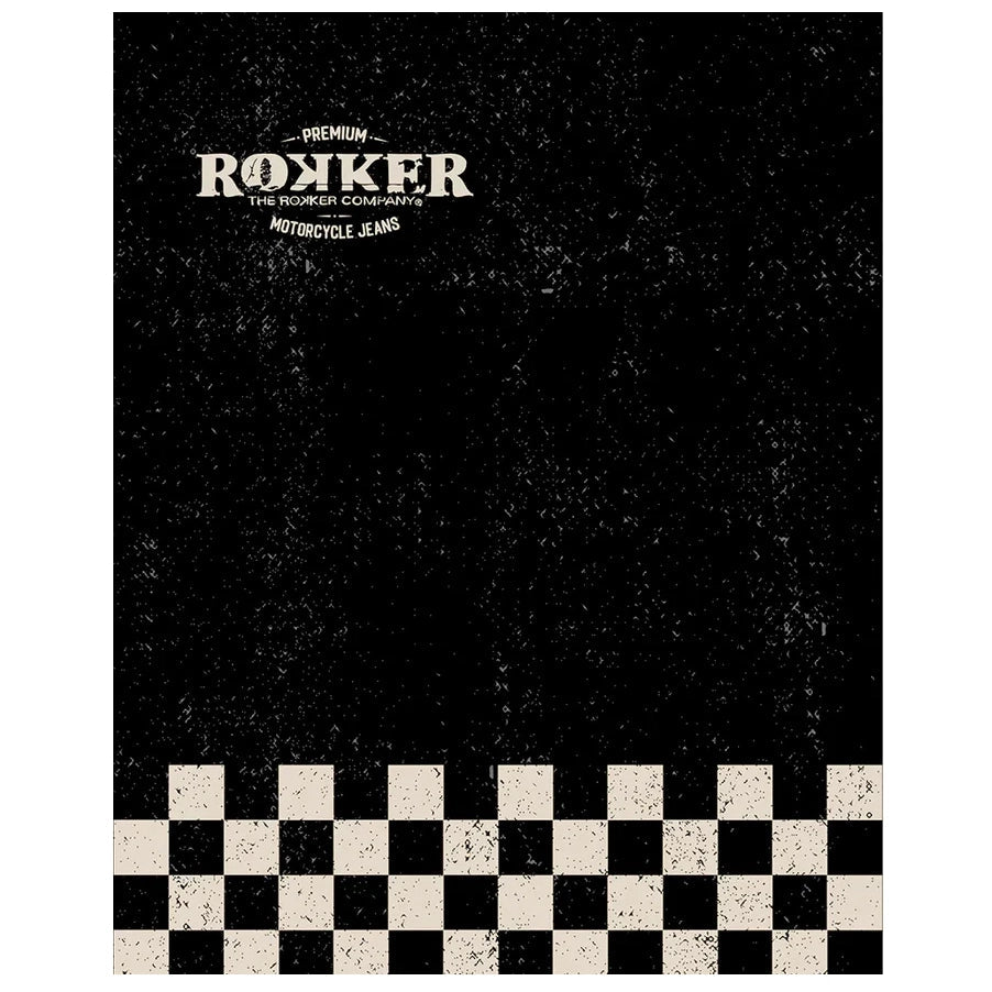 RokkerFleece Smocking Check BlackBritish Parts Lucerne