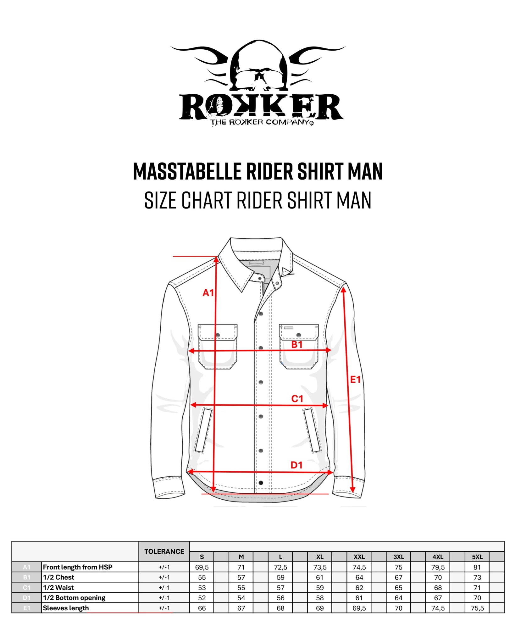RokkerHouston Rider Shirt RedMotorcycle JacketBritish Parts Lucerne