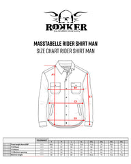 RokkerHouston Rider Shirt RedMotorcycle JacketBritish Parts Lucerne