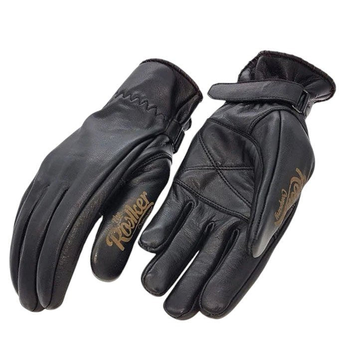 RokkerMcAllen motorcycle gloves blackGlovesBritish Parts Lucerne