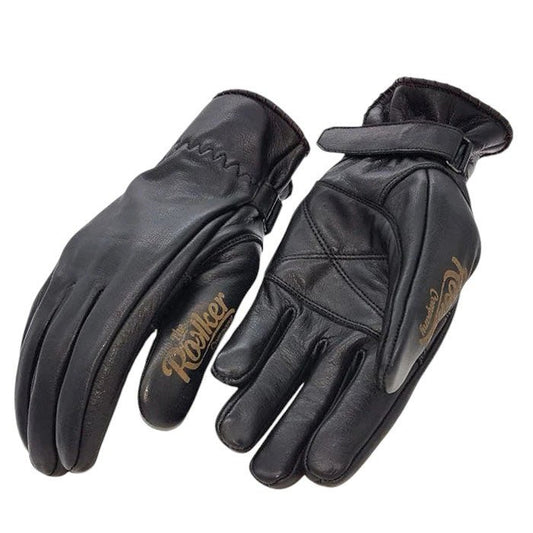 RokkerMcAllen motorcycle gloves blackGlovesBritish Parts Lucerne