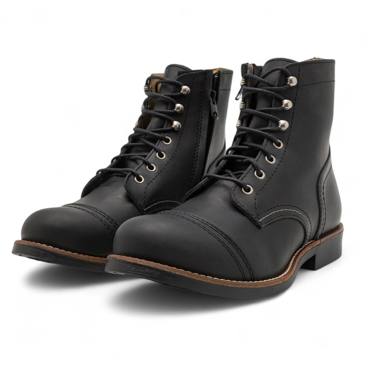 RokkerMoto Ranger Lady motorcycle boots blackMotorcycle bootsBritish Parts Lucerne