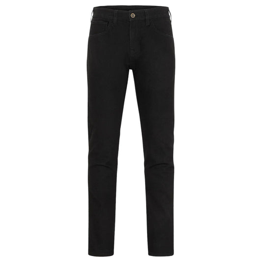 RokkerRokkertech Tapered Slim Black BlackMotorcycle pantsBritish Parts Lucerne
