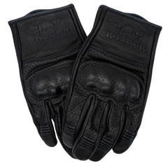 RokkerTucson motorcycle gloves perforated blackGlovesBritish Parts Lucerne