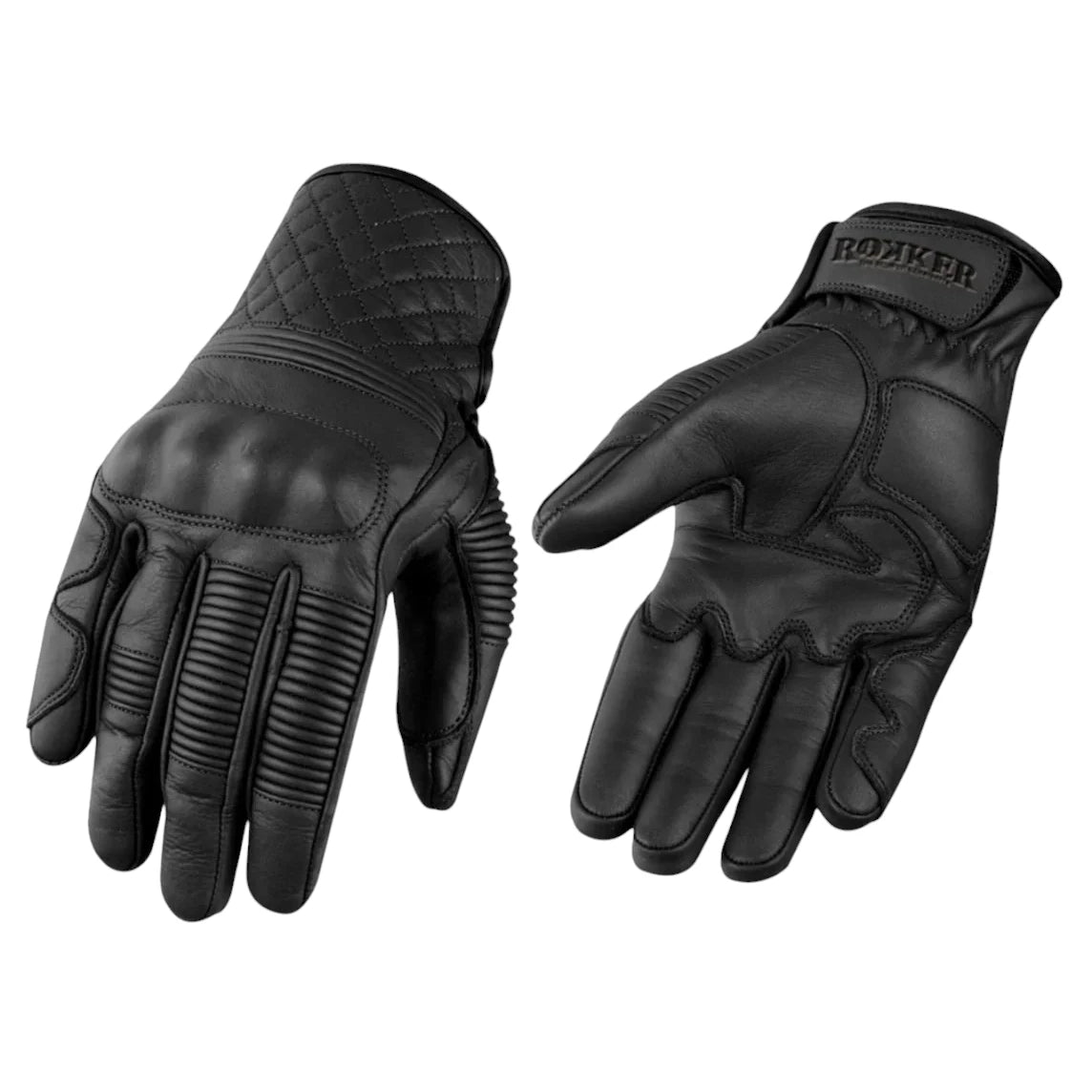 RokkerTucson motorcycle gloves blackGlovesBritish Parts Lucerne