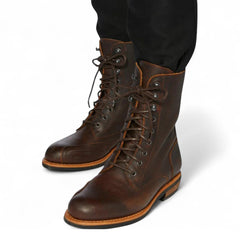 RokkerUrban Rebel Lady motorcycle boots brownMotorcycle bootsBritish Parts Lucerne