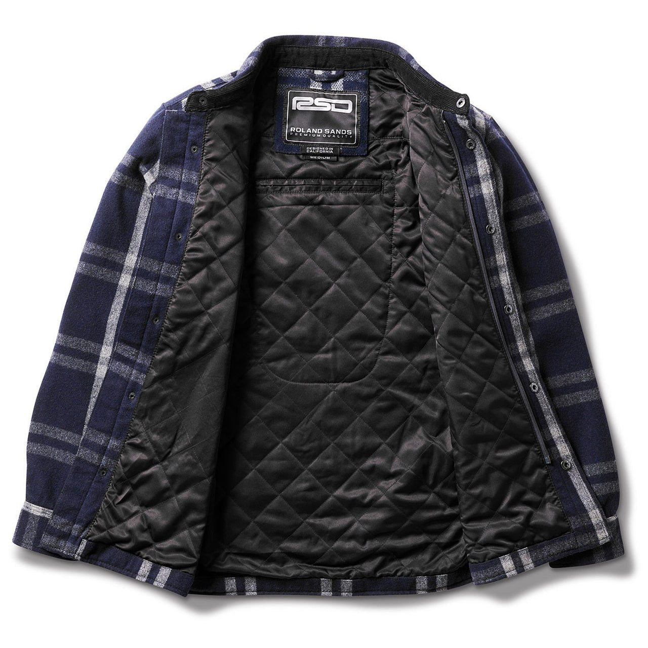 Roland Sands DesignBuellton Riding Shirt (Motorcycle Jacket) in NavyMotorcycle JacketBritish Parts Lucerne