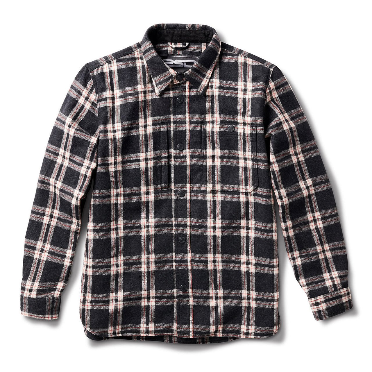 Roland Sands DesignBuellton Riding Shirt (motorcycle jacket) in black / white / redMotorcycle jacketBritish Parts Lucerne