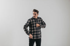 Roland Sands DesignBuellton Riding Shirt (motorcycle jacket) in black / white / redMotorcycle jacketBritish Parts Lucerne