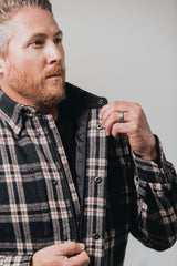 Roland Sands DesignBuellton Riding Shirt (motorcycle jacket) in black / white / redMotorcycle jacketBritish Parts Lucerne