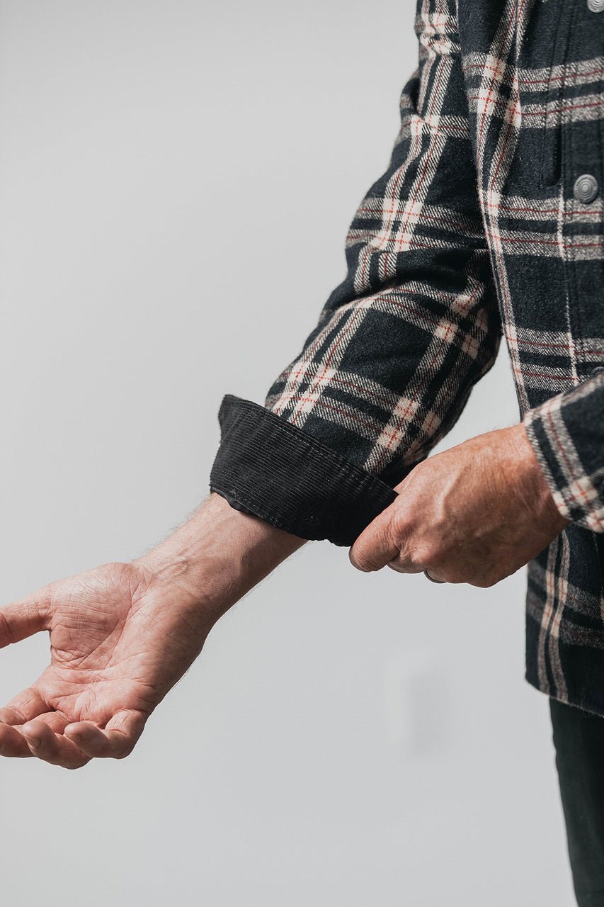 Roland Sands DesignBuellton Riding Shirt (motorcycle jacket) in black / white / redMotorcycle jacketBritish Parts Lucerne