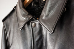 Schott NYCA - 2 Flieger leather jacket blackLeather jacketBritish Parts Lucerne
