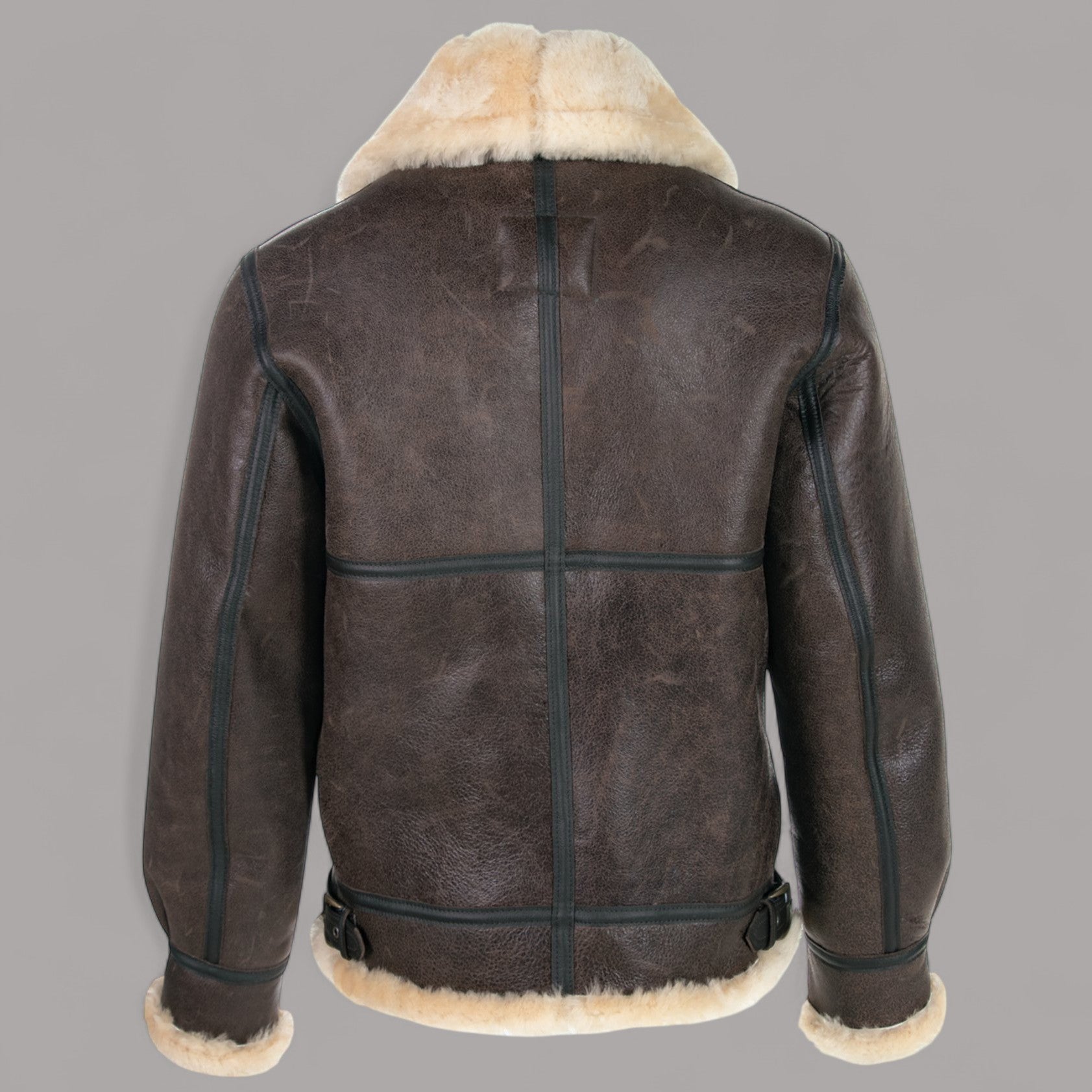 Schott NYCB - 3 Bomber leather jacket brownLeather jacketBritish Parts Luzern